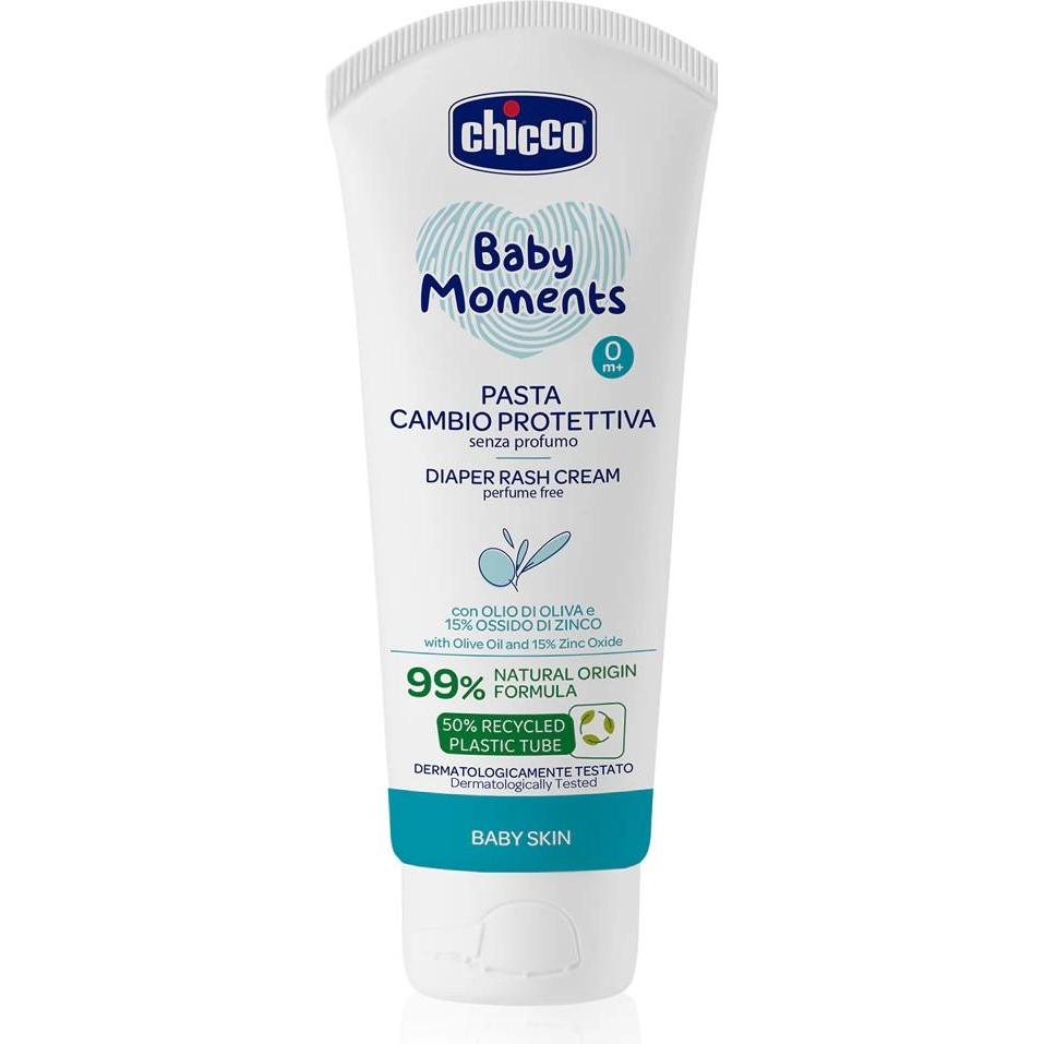 Chicco Weiss Babykörperpflege, Lindernde Creme 0M+