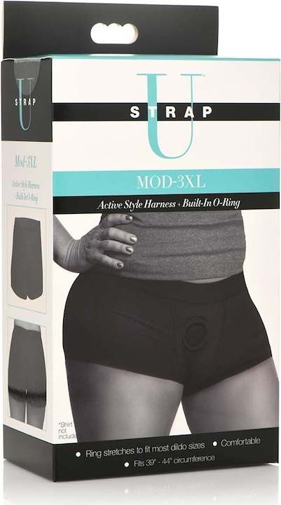 Actual product image XR Brands Mod 3XL Active Style Harness + Built-In O-Ring