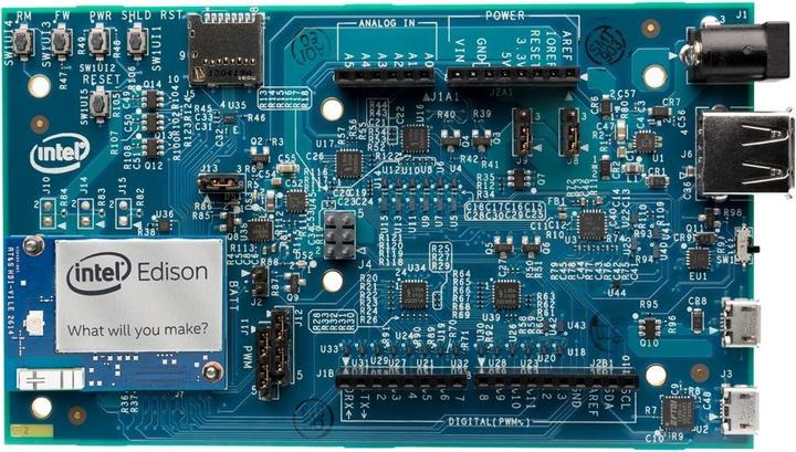 Produktbild Intel Edison Kit for Arduino 500MHz IntelÂ® Atom Entwicklungsplatine