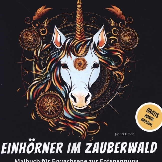 Produktbild Einhörner im Zauberwald: Malbuch für Erwachsene zur Entspannung