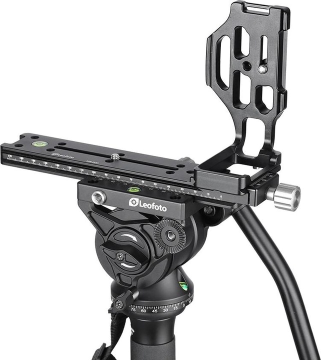 Actual product image Leofoto NR-200 200mm Nodal Slide w/ Clamp (Sleds)