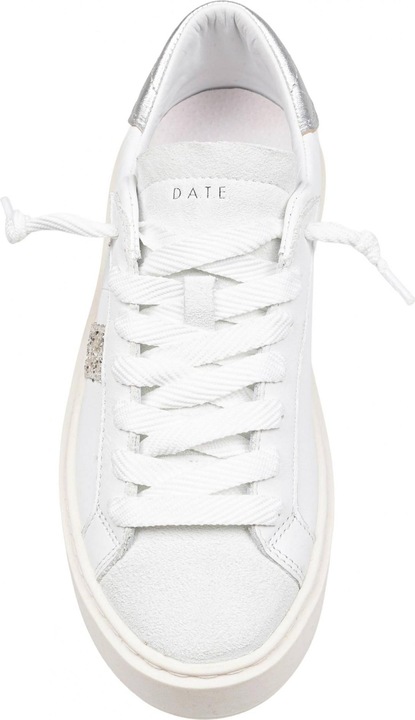 Actual product image D.a.t.e. D.a.t.e hill low leather sneakers color white/silver (42)