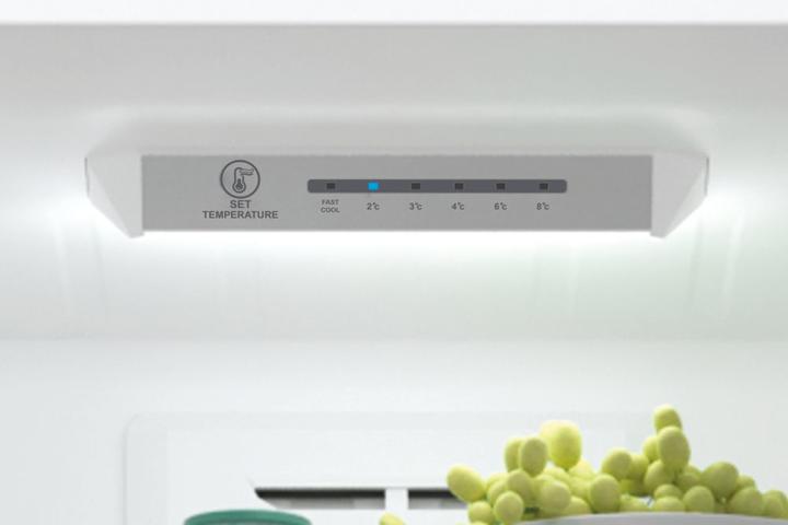 Image du produit Candy CVNB 6184W/S Réfrigérateur-congélateur en pose libre 302 L E Blanc (302 l)