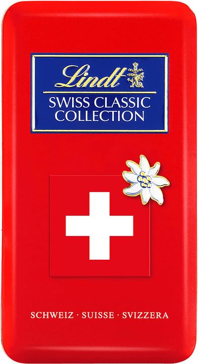 Actual product image Lindt Souvenir Napolitains Assorted Classic Box Edelweiss Edition (185 g)