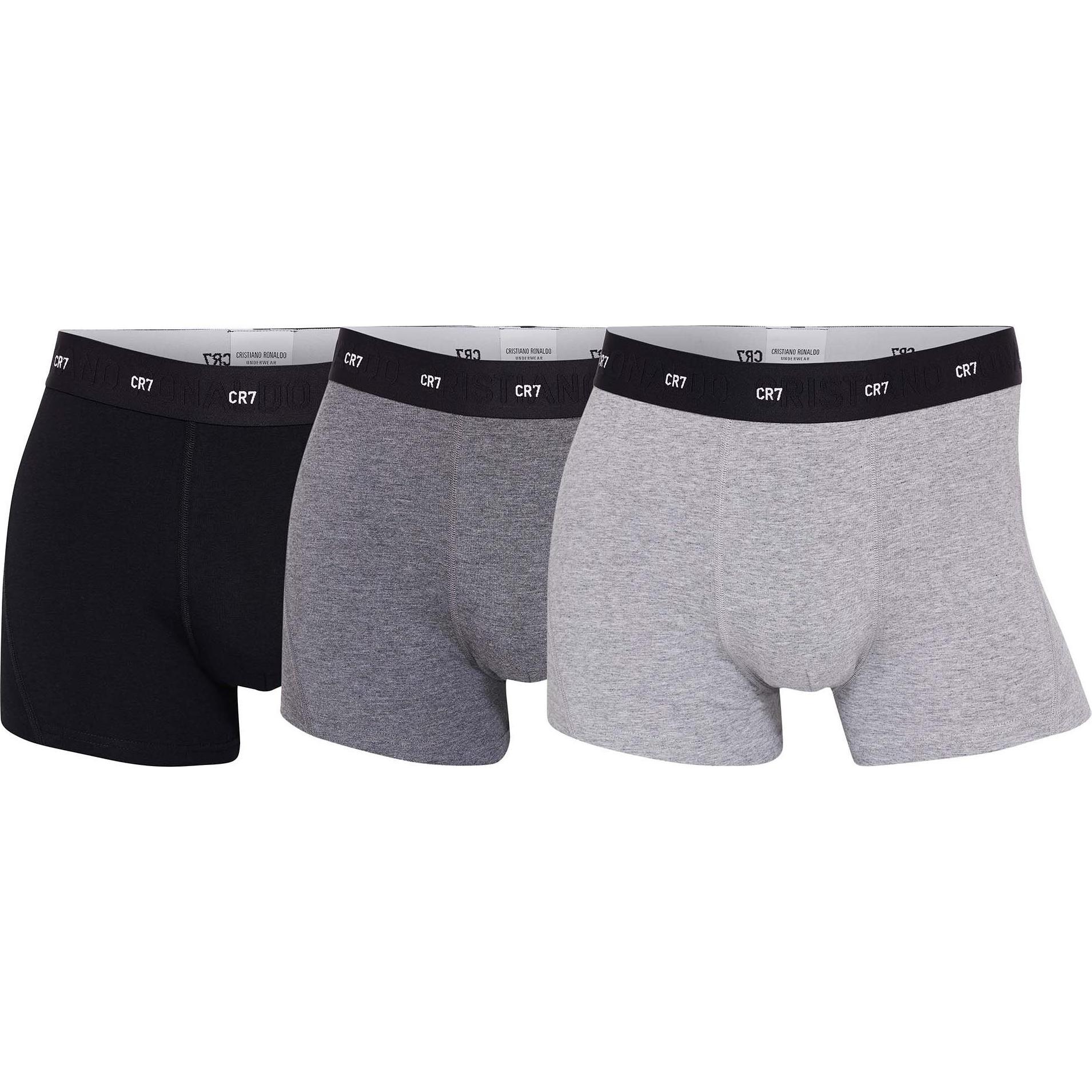 CR7, Herren, Unterhosen, Trunk Bamboo, Mehrfarbig, (XL, 3er Pack)