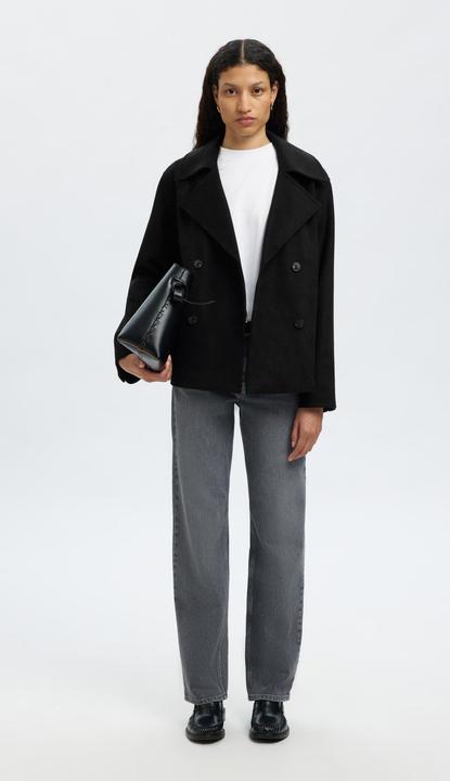 Actual product image Selected Femme Slfalma Wool Blend Jacket Noos (34)