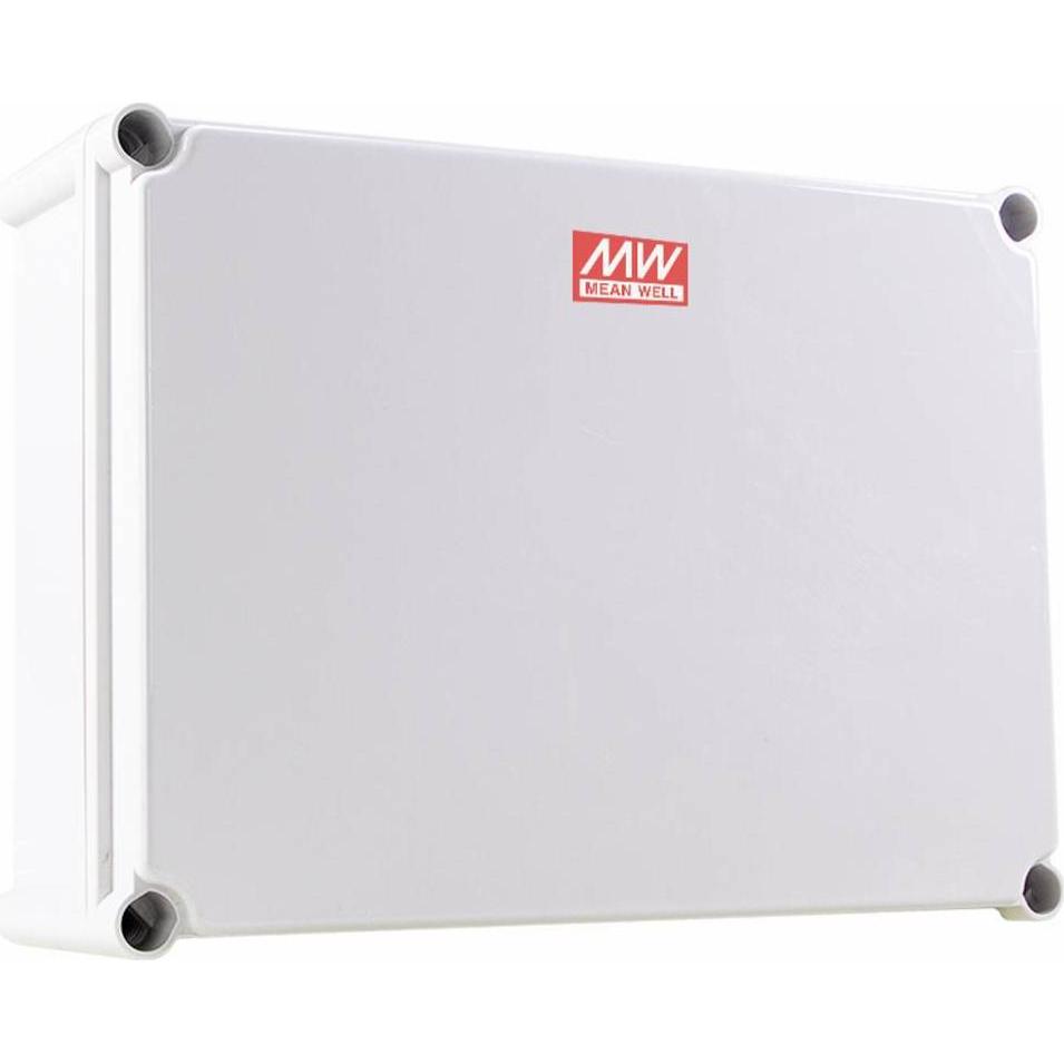 MeanWell MEAN WELL Gehäuse, Industrie-Gehäuse, Outdoor-Gehäuse 380 x 280 x 130 PC, Pol (Case), Accessori di elettronica + Alloggiamento, Grigio