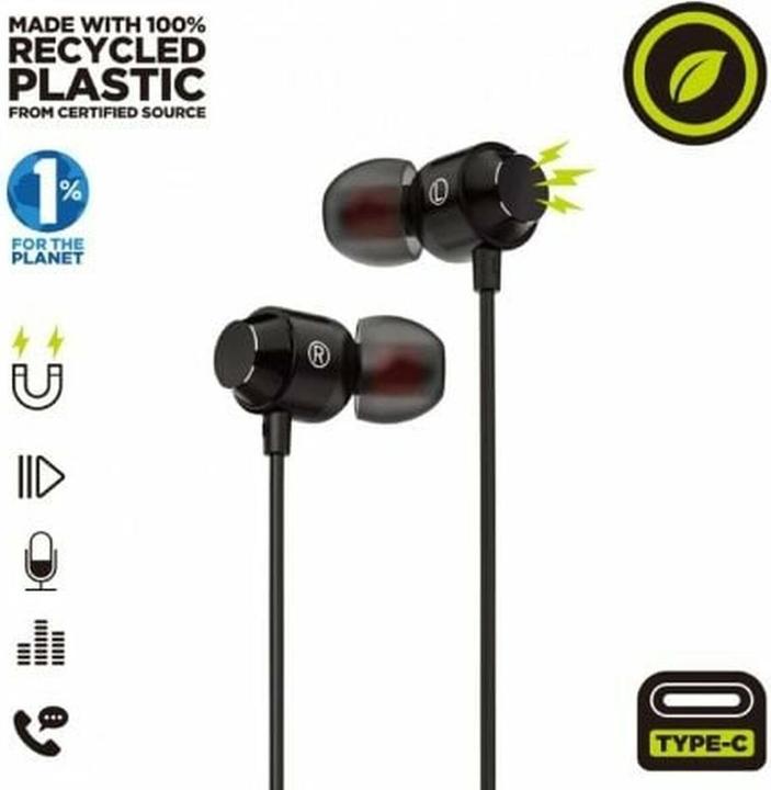 Muvit Headphones MCHPH0006 Black (Cable, Wireless)