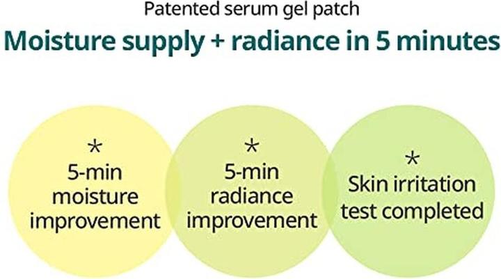 Image du produit Goodal Green Tangerine Vitamin C Moisturizing Eye Patch (patch hydratant pour les yeux) (Patchs pour les yeux, Jour + nuit)