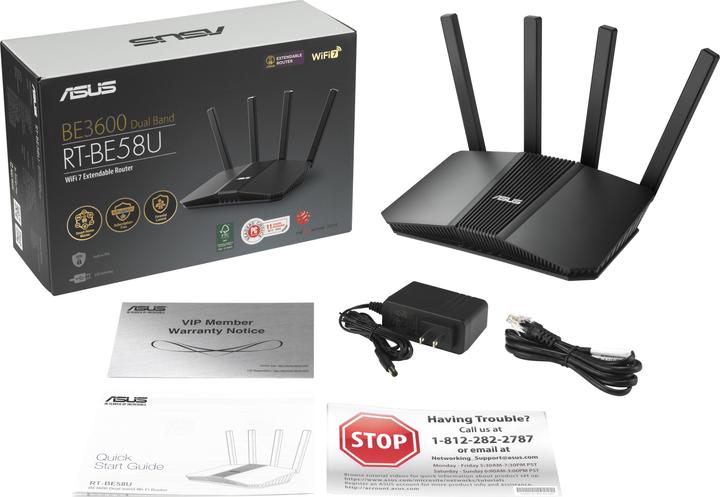 Actual product image ASUS RT-BE58U