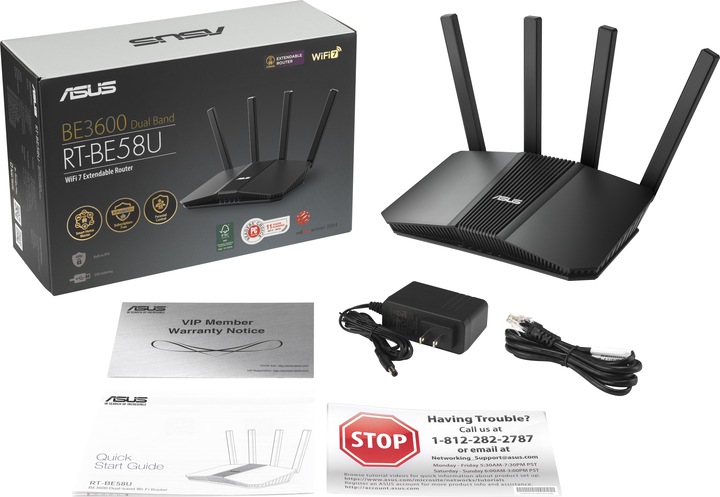 Actual product image ASUS RT-BE58U