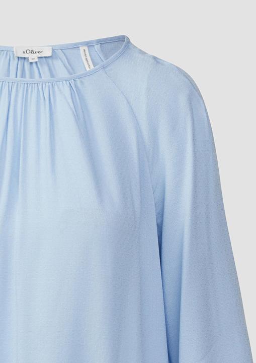 Produktbild S.Oliver Bluse Strukturierte Viskose-Bluse mit Raff-Details