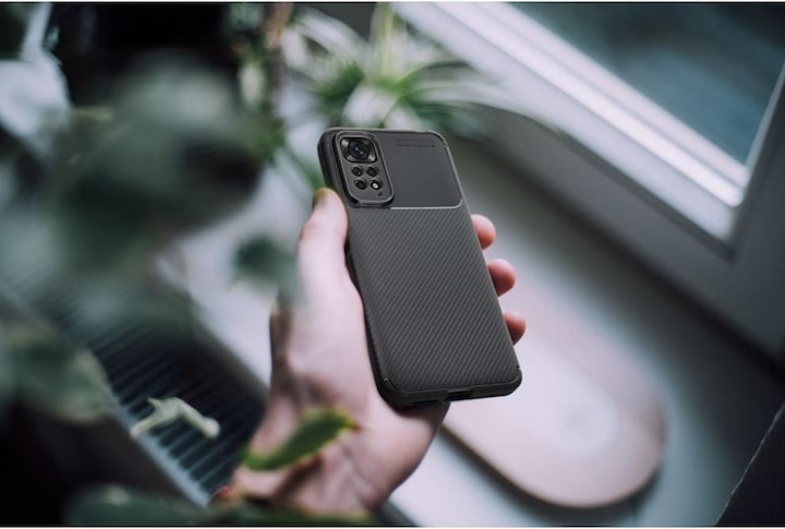 Produktbild OEM Back panel cover Case CARBON PREMIUM for XIAOMI Redmi Note 14 Pro 5G black (Xiaomi Redmi Note 14 Pro 5G)
