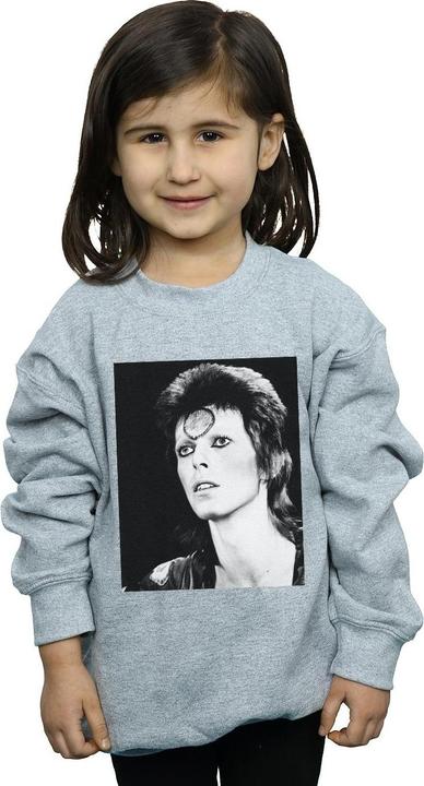 Produktbild David Bowie Ziggy Looking Sweatshirt Mädchen (140, 146)