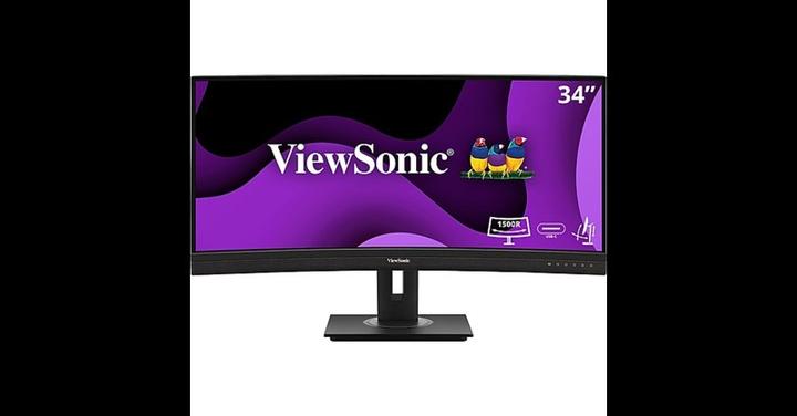 Image du produit Viewsonic Moniteur LED - QHD 34 inch curved 21:9 (3440 x 1440 pixels, 34")