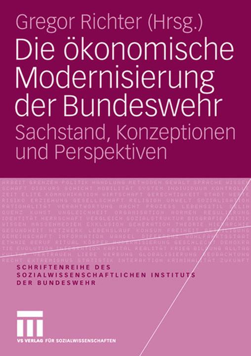 Produktbild Die ökonomische Modernisierung der Bundeswehr (Deutsch, 2007)