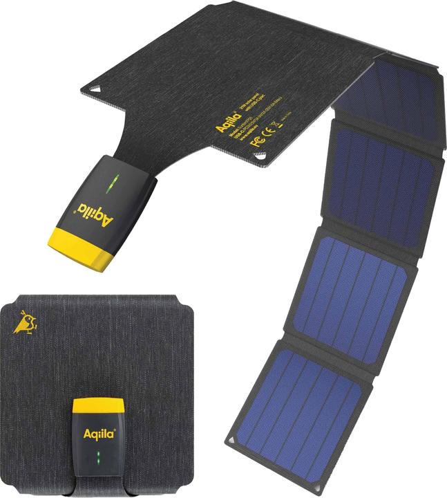 Aqiila Sunbird P21 - Foldable solar panel (21 W, 0.60 kg)