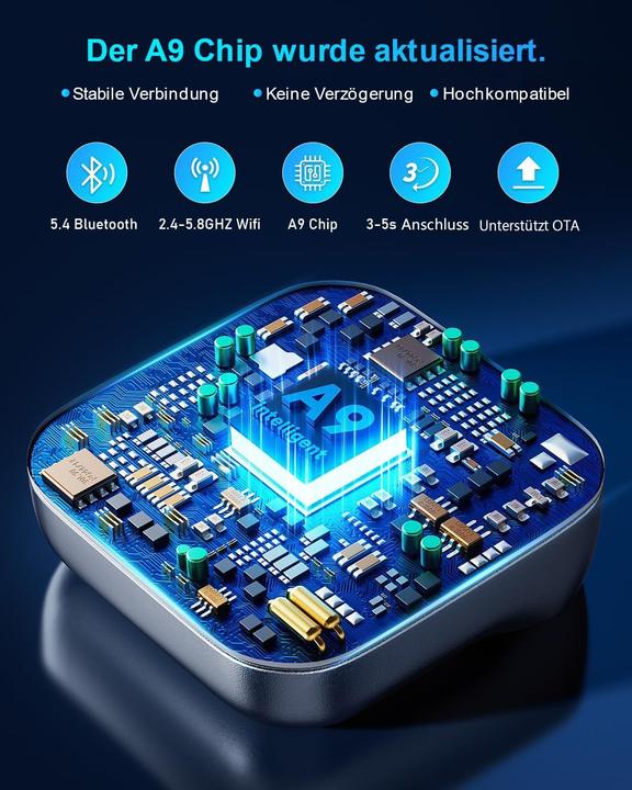 Produktbild Mynoveex 2-in-1 Wireless Adapter für CarPlay/Android Auto