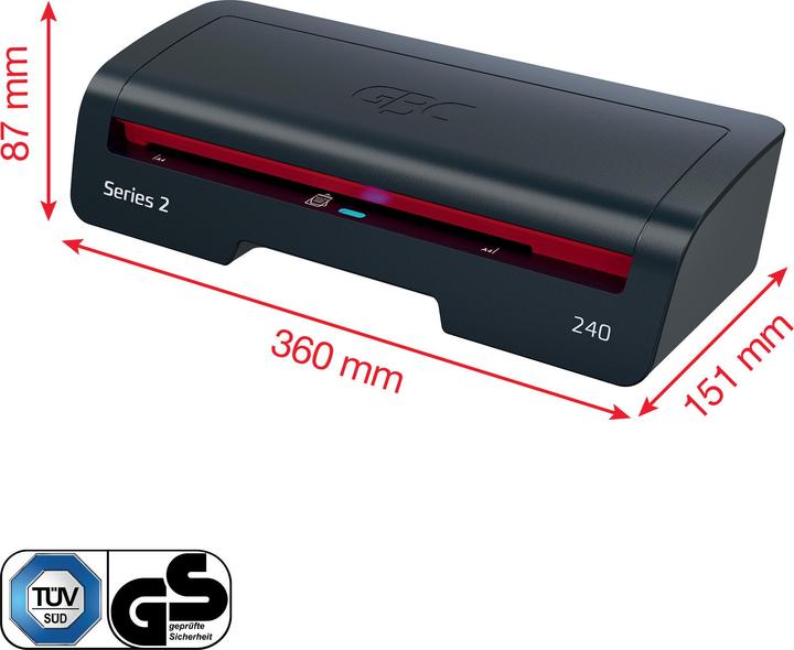 Immagine prodotto GBC Laminiergerät 240 (75 - 125 µm, A4)