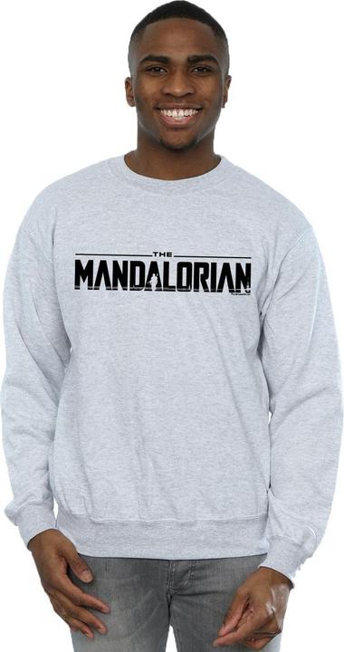 Immagine prodotto Star Wars The Mandalorian Logo Felpa Uomo (4XL)