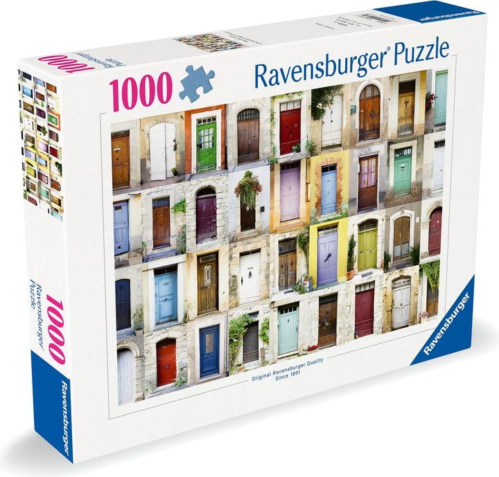 Produktbild Ravensburger Adult puzzle 1000 Teile - Beautiful Doors in the Provence region of France (1000 Teile)