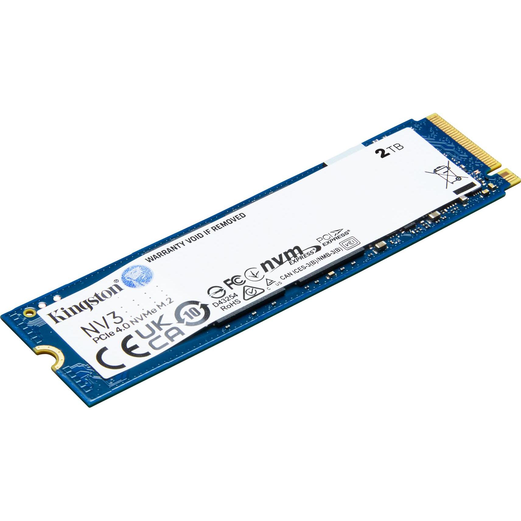 Thumbnail - Kingston NV3 (2000 GB, M.2 2280), SSD