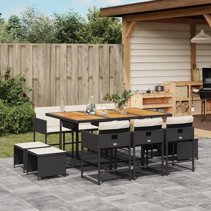 Actual product image vidaXL Garten Essgruppe (165 x 106 x 73 cm)