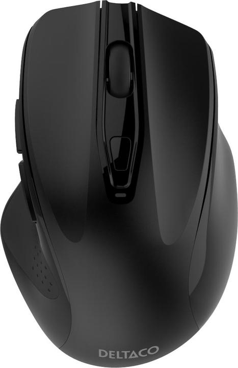 Actual product image Deltaco OFFICE wireless, ergonomic, 1x AA, black (Wireless)