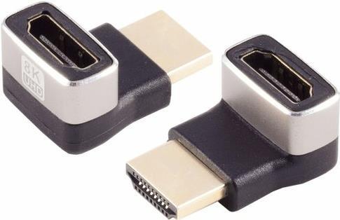 Immagine prodotto Shiverpeaks S/CONN massima connettività Adattatore HDMI-A, angolo di 90° superiore, 8K, metallo
