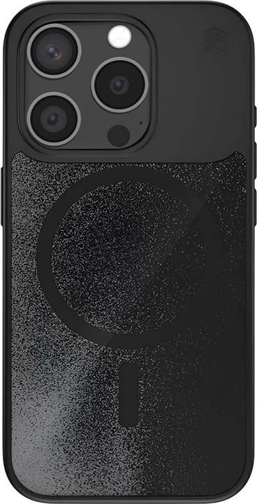 STM Relax Sand MagSafe - iPhone 15 Pro Max Hülle (Schwarz / Grau) (Apple iPhone 15 Pro Max)