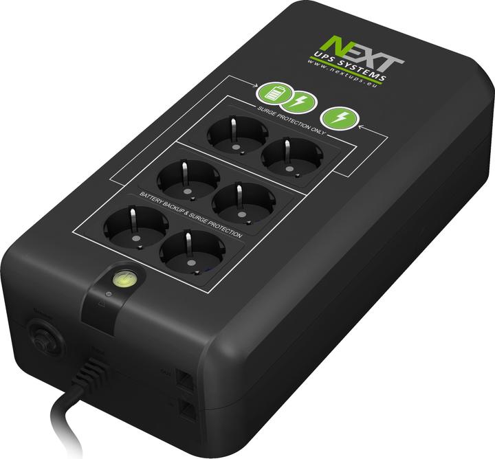 Produktbild Next Ups Systems Office Protection Station 600 (600 VA, 300 W)