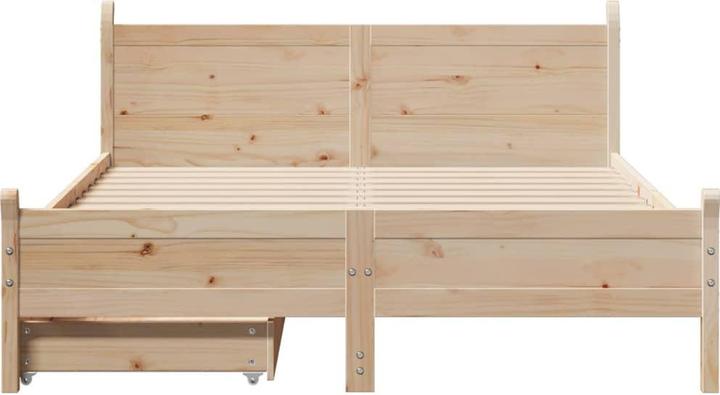 Actual product image vidaXL Bed without mattress (120 x 200 cm)