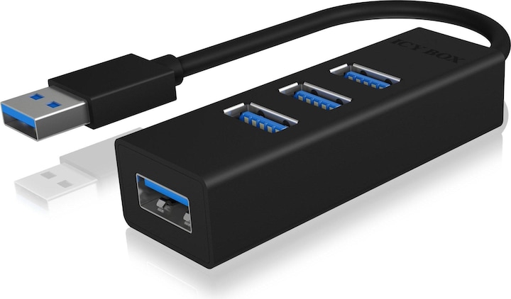 Productafbeelding Icy Box IB-HUB1419-U3 (USB-C, 4 Havens)