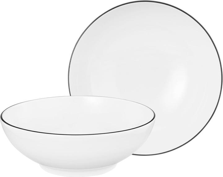 Produktbild Seltmann Lido Black Line Dessertschalen rund (15.20 cm, 2 x)