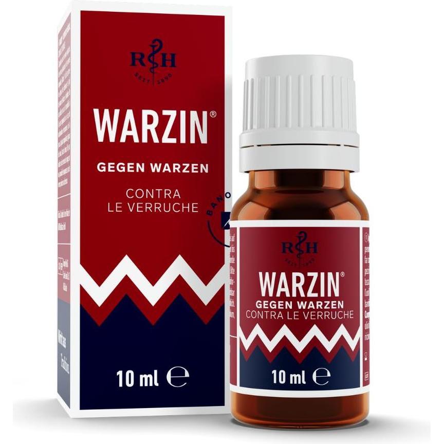 Bano, Fusspflegemittel, Warzin Tinktur, 10 ml TIN (Fusscrème & Fussgel, 10 ml)
