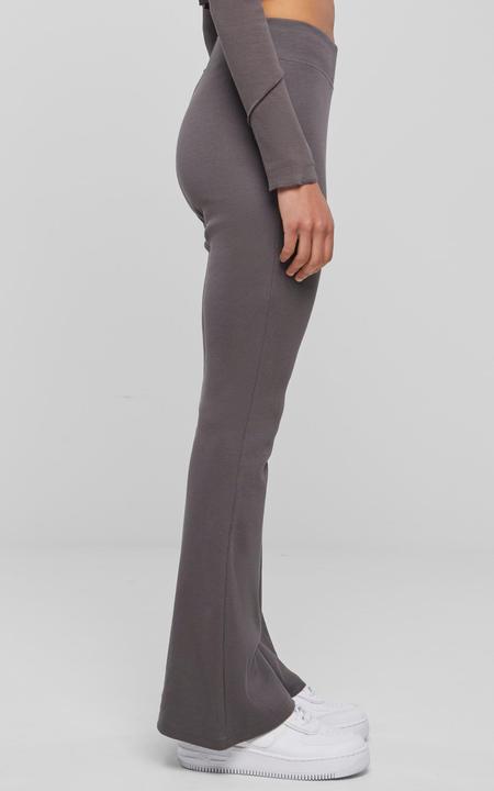 Actual product image Karl Kani KW233-054-2 KK Small Signature Flared Rib Leggings (M)