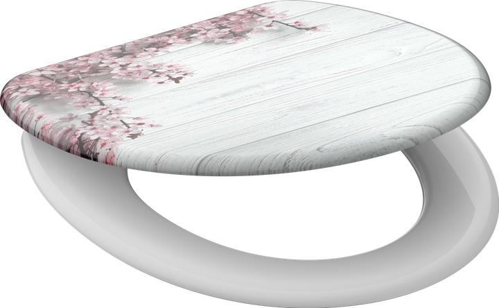 Image du produit Schütte Abattant WC Duroplast Siège WC FLOWERS&WOOD Abaissement automatique 82197 Floral