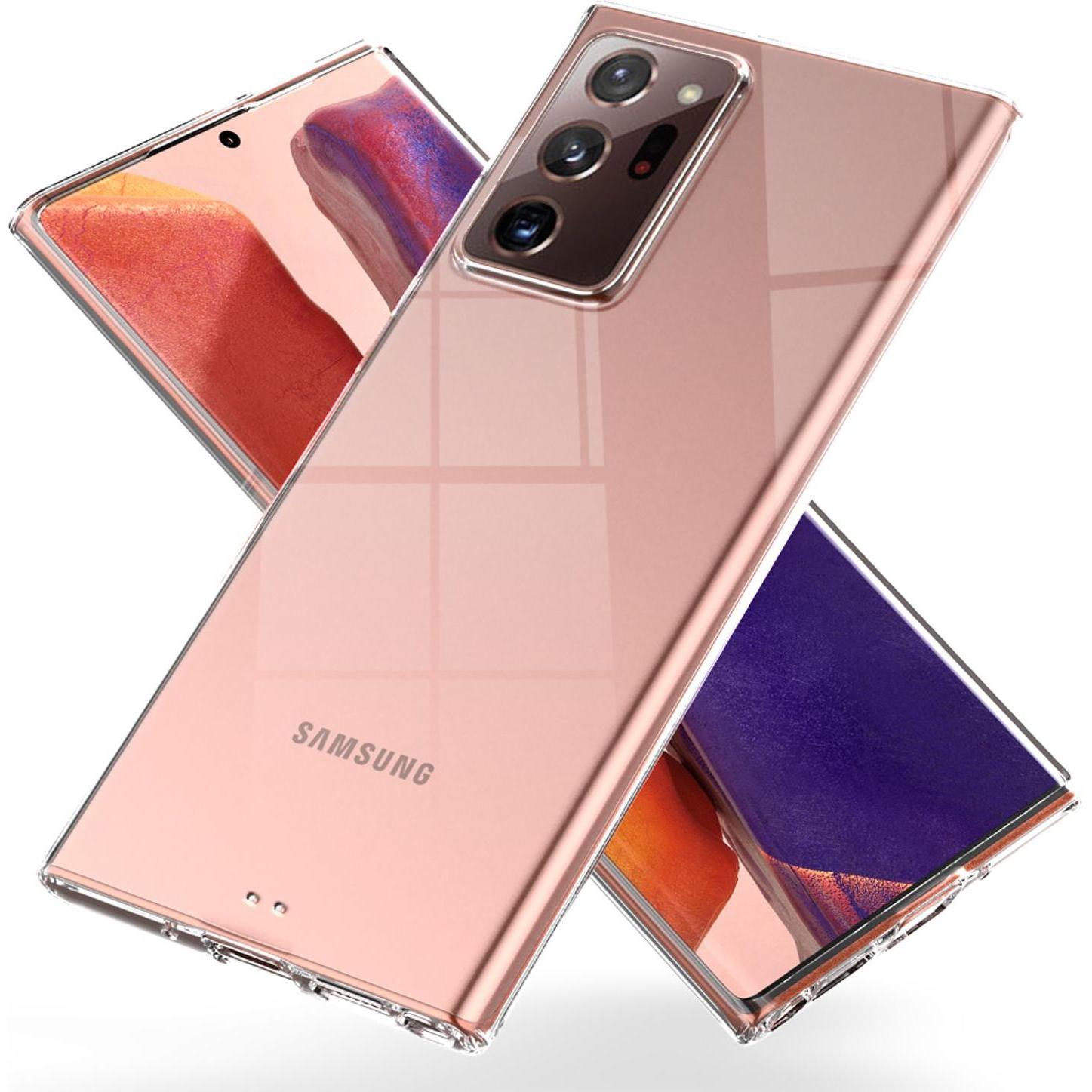 Nalia Handyhülle (Samsung Galaxy Note 20 Ultra), Smartphone Hülle, Transparent