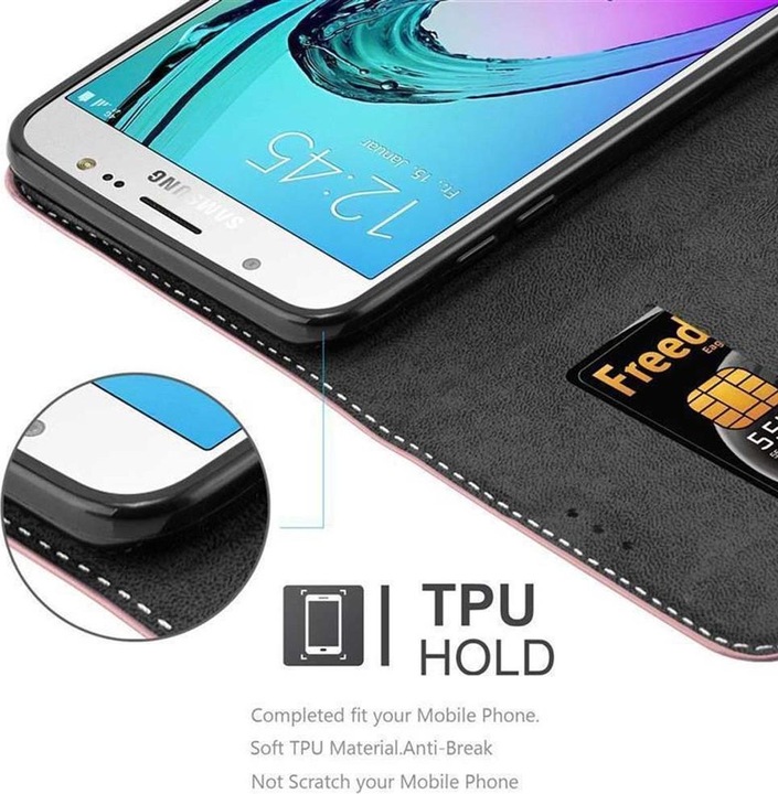 Actual product image Cadorabo Book X Wallet Cover (Samsung Galaxy J7 2016)
