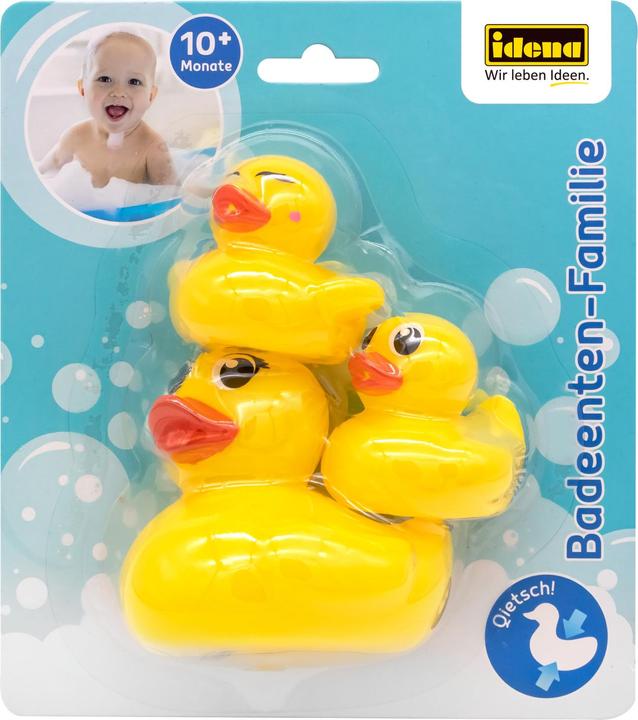 Actual product image Idena Bathing Duck Family Mother and 2 Babies