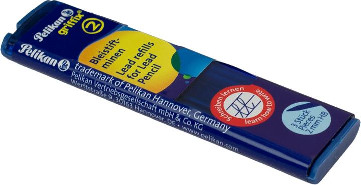 Actual product image Pelikan GRIFFIX - refills (3 pcs., Black, 2 mm)