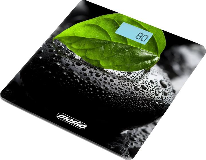Immagine prodotto Mesko Bilancia da bagno MS 8149 Peso massimo (capacità) 150 kg, Precisione 100 g, Nero/verde (150 kg)