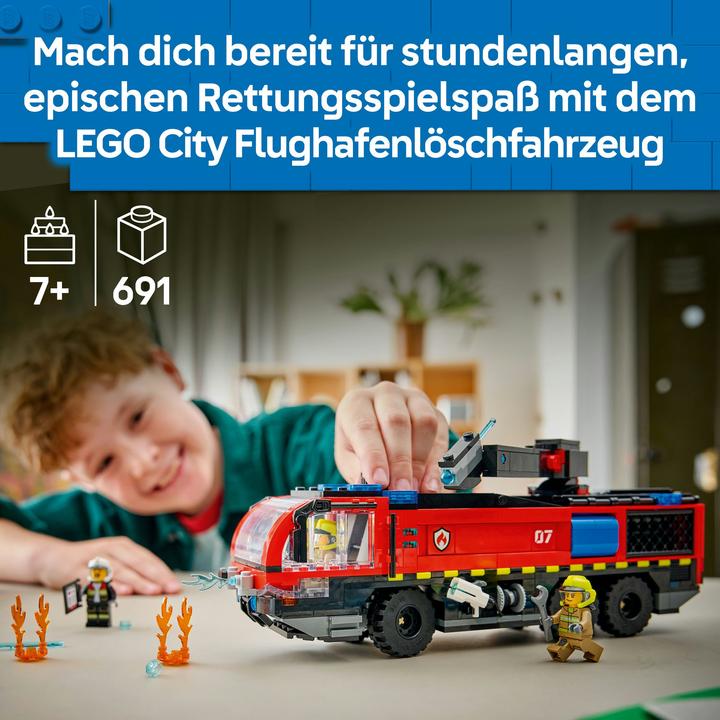 Image du produit LEGO Flughafenlöschfahrzeug (60499, LEGO City)
