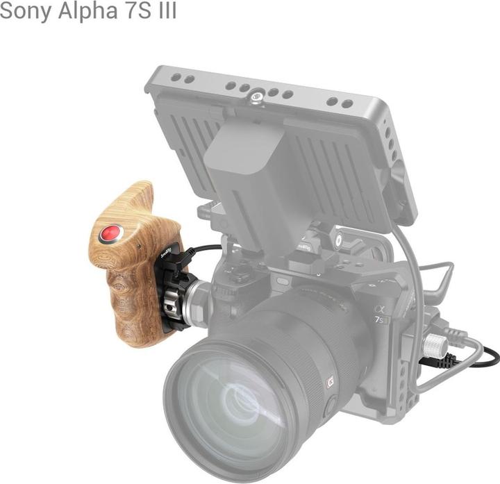 Produktbild SmallRig Handgriffe mit rosette und Start/Stopp-Taste - 3324 (Griff)