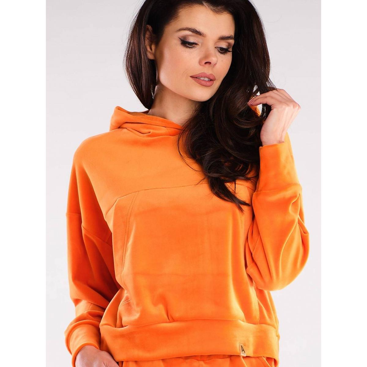 Awama, Damen, Pullover, Sweater, Orange, (M)