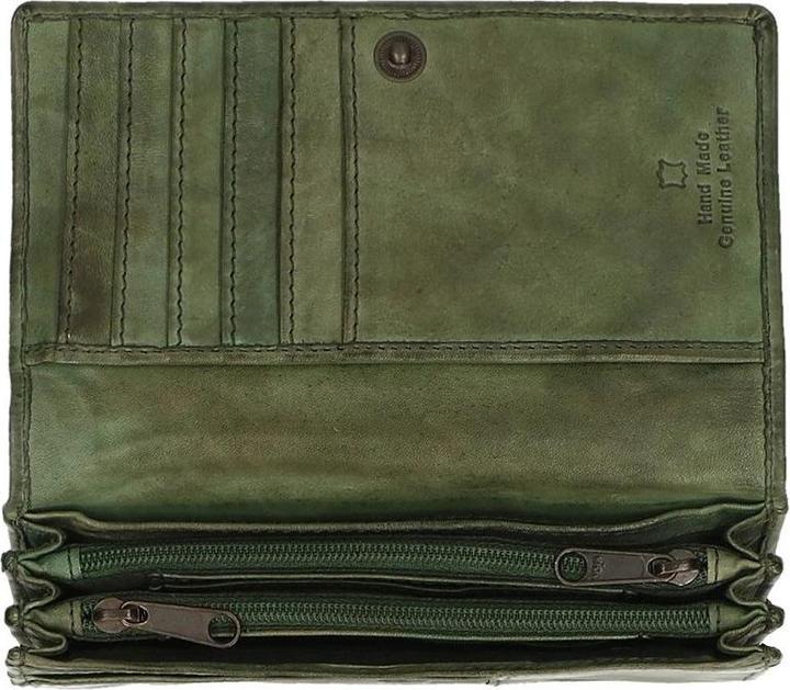 Actual product image Bear Rock Cow Lavato Leather Wallet