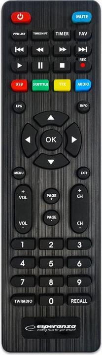 Produktbild Esperanza Receiver TV EV108 (DVB-T2)