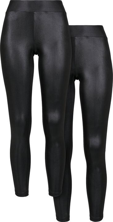 Image du produit Urban Classics Leggings en cuir synthétique pour femmes 2-Pack - 15387 (5XL)