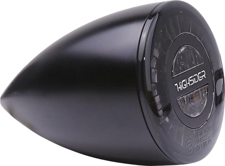 Image du produit Highsider LED clignotants/feu de position ROCKET BULLET noir foncé verre