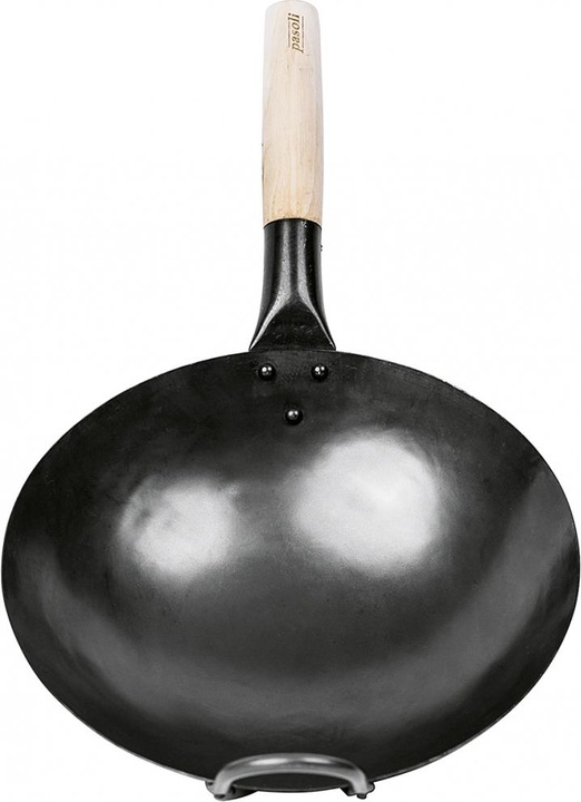 Actual product image Pasoli Wok Karbonstahl Ø30cm